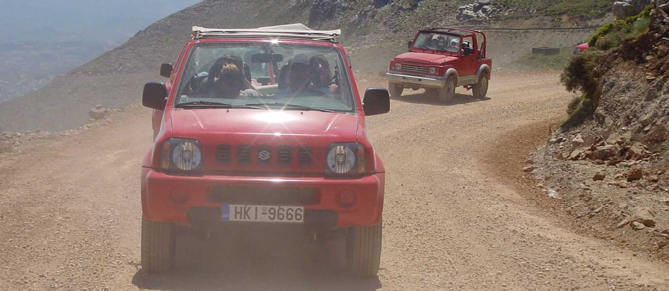 Jeep Safari auf Kreta